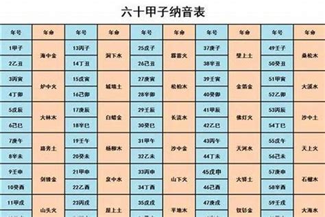 納音 海中金